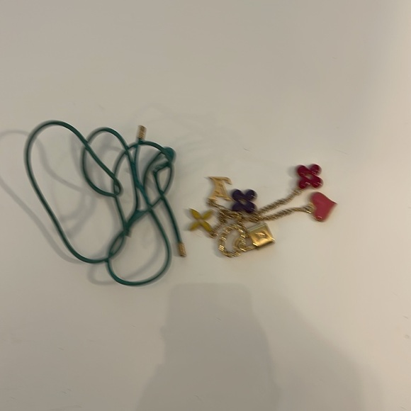 Louis Vuitton Multicolor Monogram Tiff Sweet Necklace - Picture 7 of 10